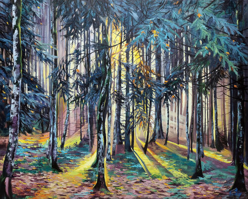 A Story Of Silence van Li Tellenbach-Guo, Schilderij te koop op Singulart