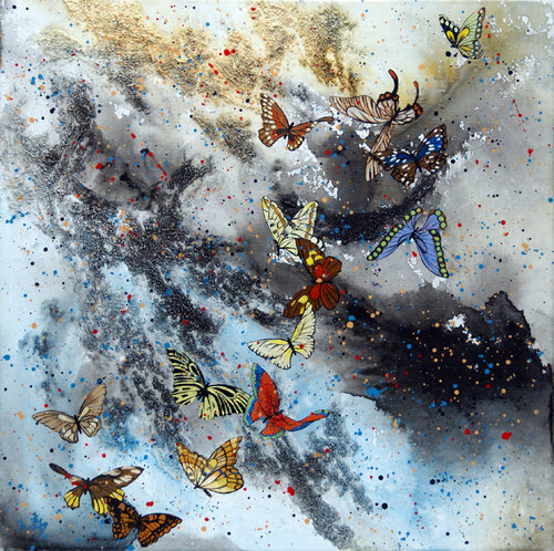 The Summer Birds 7 par Li Tellenbach-Guo, Peinture en vente sur Singulart