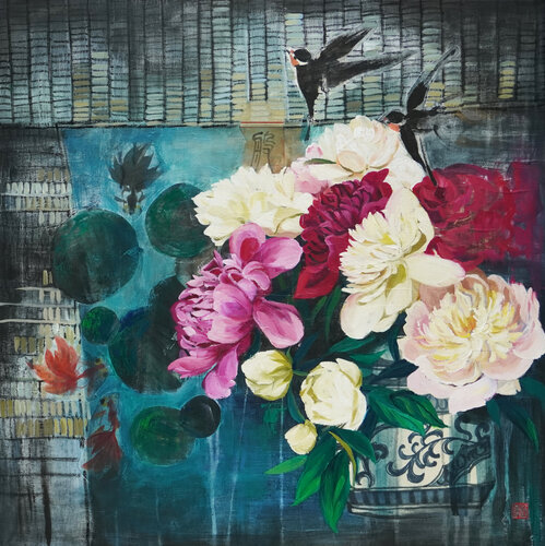 May van Li Tellenbach-Guo, Schilderij te koop op Singulart