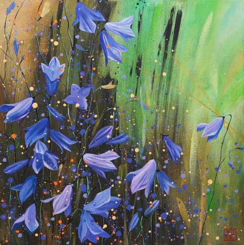 Choose To Bloom 3 by Li Tellenbach-Guo, 絵画 for Sale on Singulart