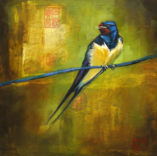 Love Song 2 by Li Tellenbach-Guo, Painting for Sale on Singulart