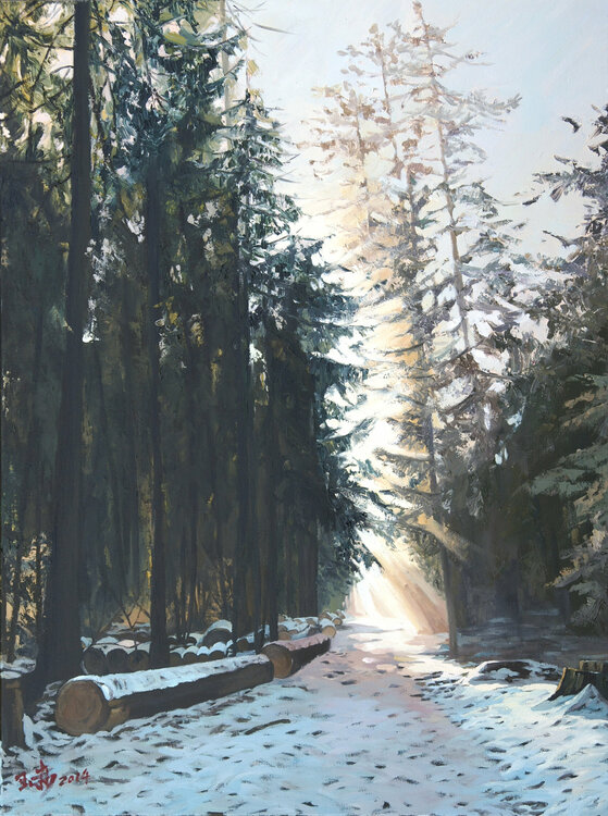 Winter Impression 2 Li Tellenbach-Guo