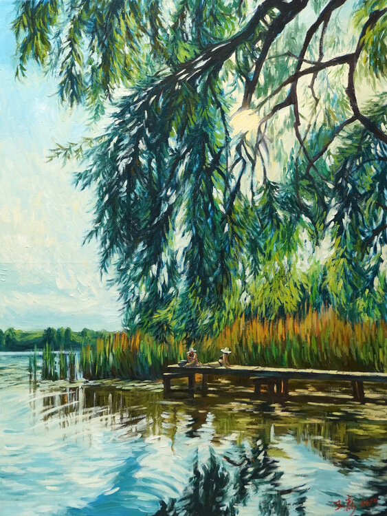 Summer By The Lake Li Tellenbach-Guo