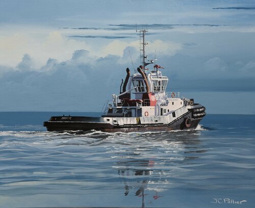 Croisic à l'approche di Jean-Claude Pallier, Pittura in vendita su Singulart