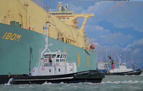 Akwa Ibom et Guerande di Jean-Claude Pallier, Pittura in vendita su Singulart