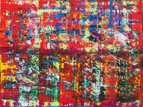 Rose Garden by Anando Arnold, Painting for Sale on Singulart