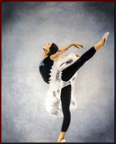 Ballerina by Anando Arnold, Painting for Sale on Singulart