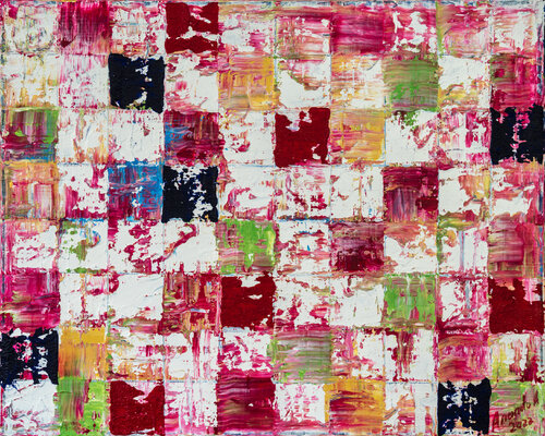 ZEN 2211 ( roses and thorns) van Anando Arnold, Schilderij te koop op Singulart