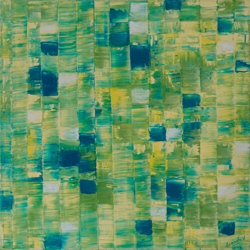 ZEN 2224 (green) von Anando Arnold, Malerei kaufen auf Singulart