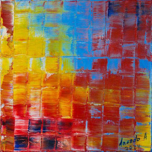 ZEN 2402 van Anando Arnold, Schilderij te koop op Singulart