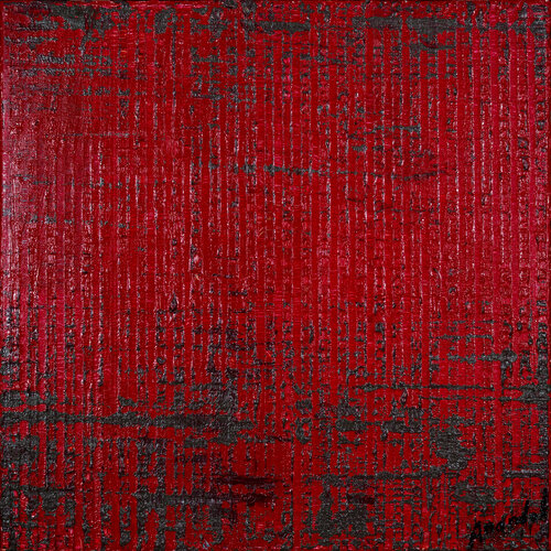 ZEN 2512 (rot) par Anando Arnold, Peinture en vente sur Singulart