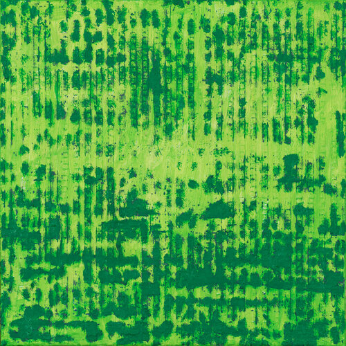 ZEN 2601 (grün) by Anando Arnold, Painting for Sale on Singulart