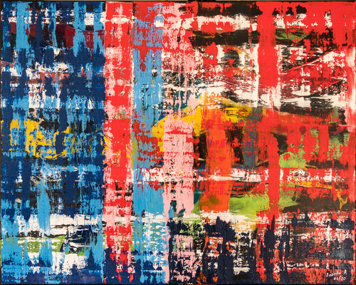 Manhattan Rhapsody van Anando Arnold, Schilderij te koop op Singulart