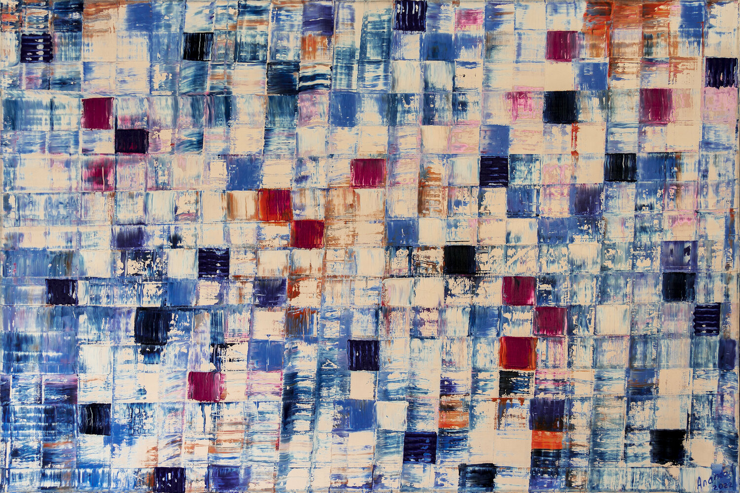 ZEN 2204 (blue and magenta tiles) Anando Arnold