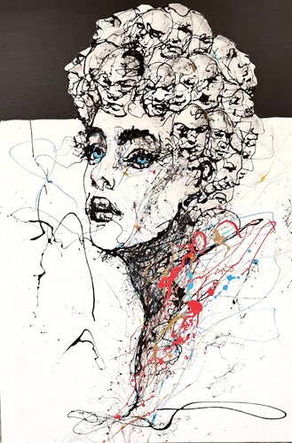 Beautiful Disorder by Ole Hedeager, Painting for Sale on Singulart