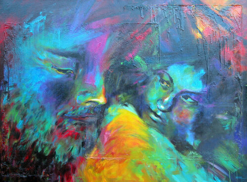 Présence van Michèle Loussouarn, Schilderij te koop op Singulart