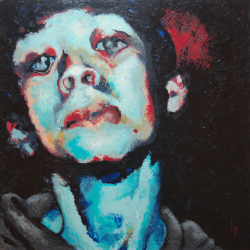 La nuit by Michèle Loussouarn, Painting for Sale on Singulart