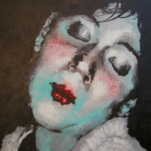 Rouge par Michèle Loussouarn, Peinture en vente sur Singulart