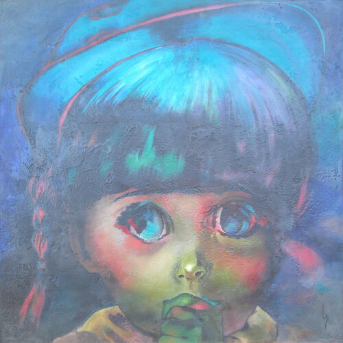 Réconfort par Michèle Loussouarn, Peinture en vente sur Singulart