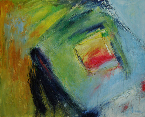 Abstraction 2008 N°2 par Michèle Loussouarn, Peinture en vente sur Singulart