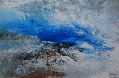 Abstraction 2009 C van Michèle Loussouarn, Schilderij te koop op Singulart