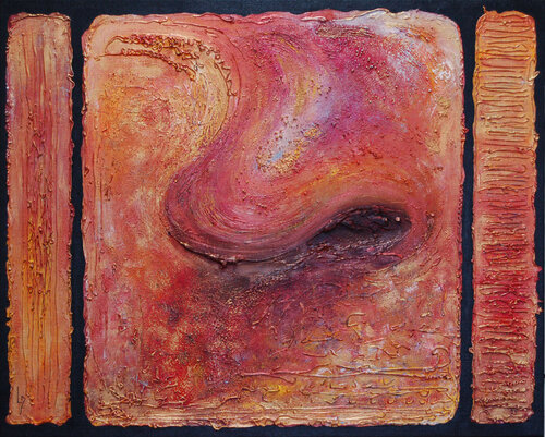 Abstraction 2009 E von Michèle Loussouarn, Malerei kaufen auf Singulart