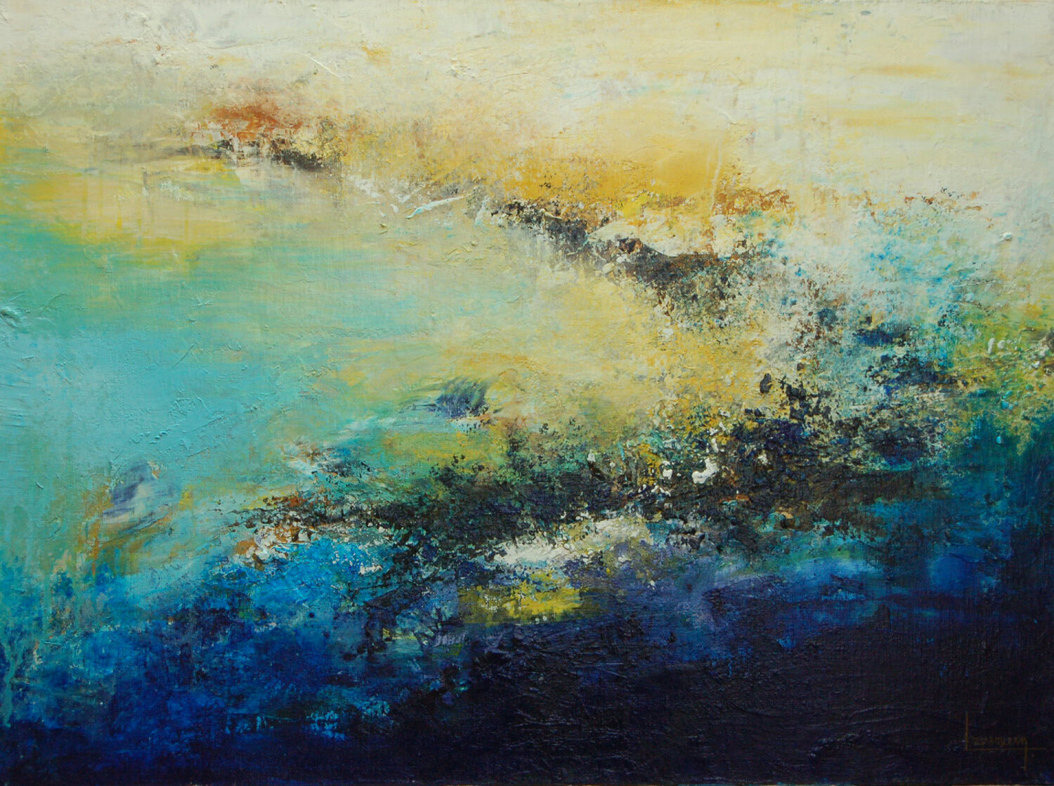 Abstraction 2009 A Michèle Loussouarn