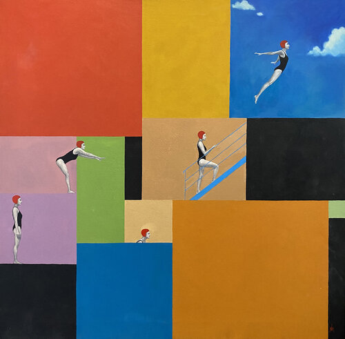 Way van Margarita Ivanova, Schilderij te koop op Singulart