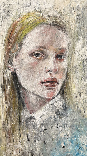 NOON IN THE BIRCH FOREST van Margarita Ivanova, Schilderij te koop op Singulart
