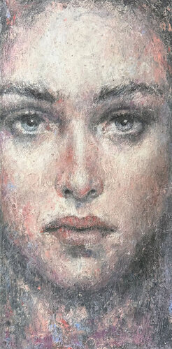 Eyes contact van Margarita Ivanova, Schilderij te koop op Singulart
