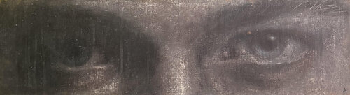 Eyes contact van Margarita Ivanova, Tekening te koop op Singulart