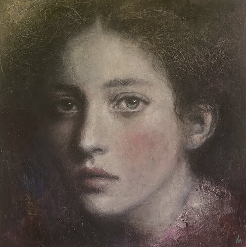 Slipping away in the dark van Margarita Ivanova, Schilderij te koop op Singulart