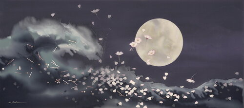 Life in a Moment van Keiichi Nishimura, Schilderij te koop op Singulart