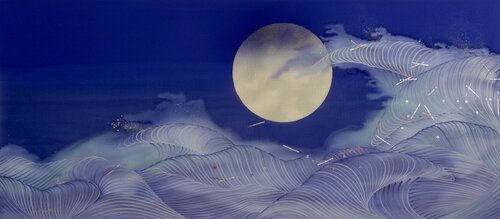 Quiet Midnight Storm de Keiichi Nishimura, Pintura a la venta en Singulart
