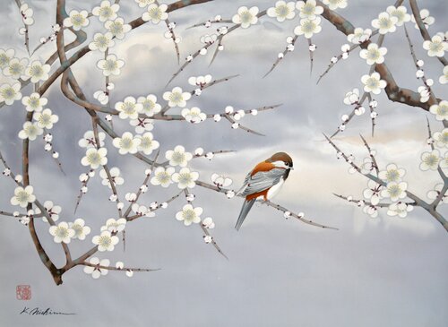 Spring van Keiichi Nishimura, Schilderij te koop op Singulart