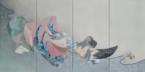 Floating Kimonos Keiichi Nishimura