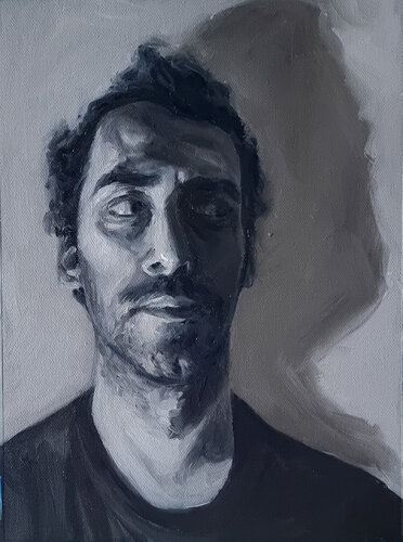 Oil portrait 0724-02 van Artmoods TP, Schilderij te koop op Singulart