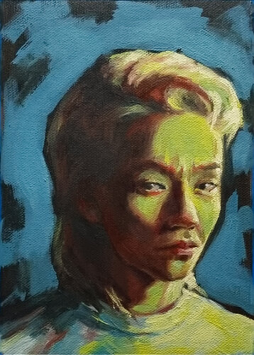 Oil portrait 0424-05 van Artmoods TP, Schilderij te koop op Singulart