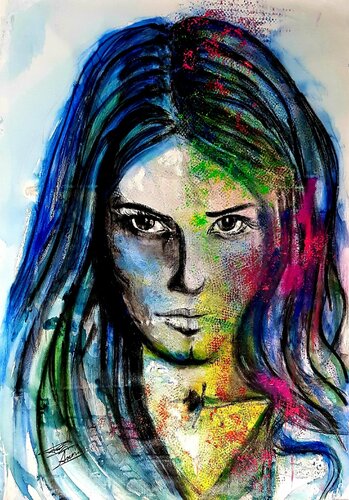 Sylvie von Franck Sastre, Malerei kaufen auf Singulart