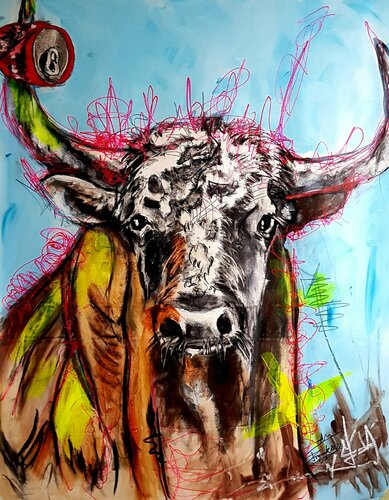 Taurus van Franck Sastre, Schilderij te koop op Singulart