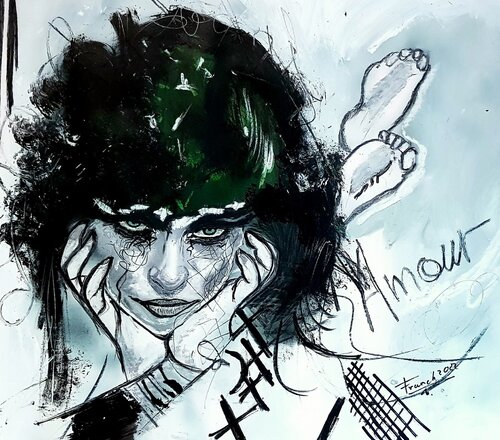 Un rêve van Franck Sastre, Schilderij te koop op Singulart