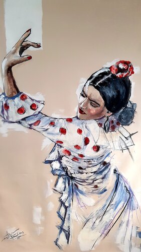 Carmen van Franck Sastre, Schilderij te koop op Singulart