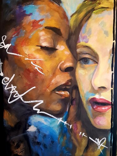 Peaux libres van Franck Sastre, Schilderij te koop op Singulart
