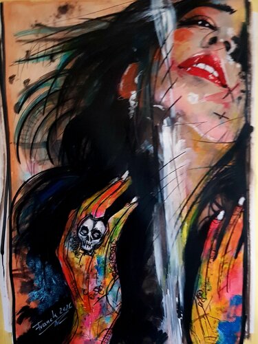 Peccato van Franck Sastre, Schilderij te koop op Singulart