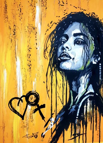 ARDENTE by Franck Sastre, Painting for Sale on Singulart