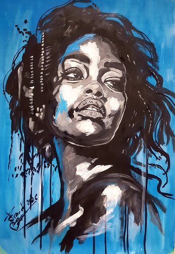 ELAN par Franck Sastre, Peinture en vente sur Singulart