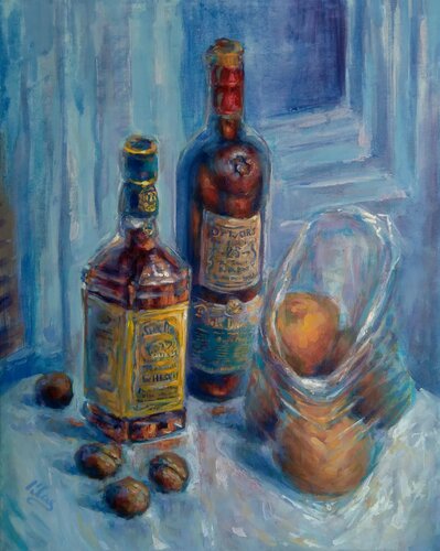 Scotch and Tennessee van Alex Klas, Schilderij te koop op Singulart
