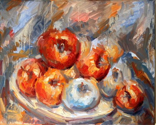 Apples de Alex Klas, Pintura a la venta en Singulart
