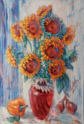 Garden Scent van Alex Klas, Schilderij te koop op Singulart