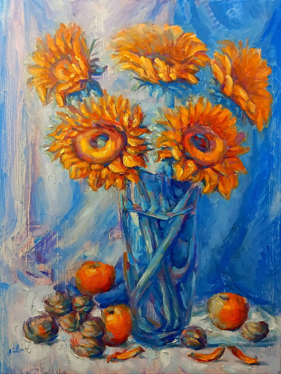 Still Life with Sunflowers Alex Klas